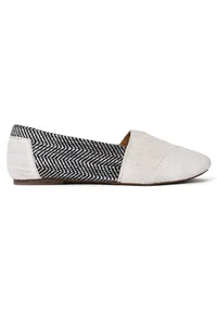 Irish White and Black  Pure Hemp Loafers image 5