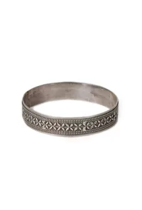 Oxidized Silver Bangle Set image 4