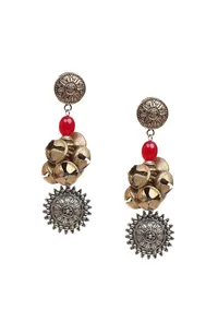 Brass Ghungroo Earrings image 2