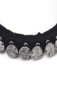 Black Coin Pajeb Anklet image 4