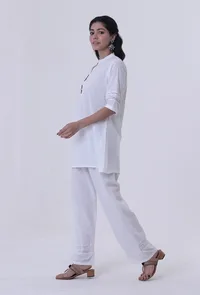 White Cotton Top image 3