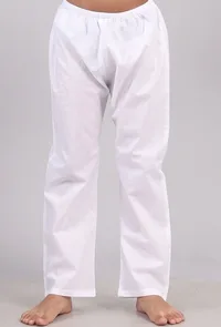 White Cotton Pyjama image 1