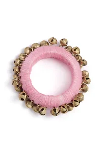 Pink Thread Wooden Bangles image 3