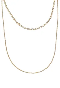 Isla Gold Layered Chain image 3