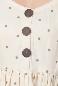 Hand Block Printed Strappy Cotton Dress image 5