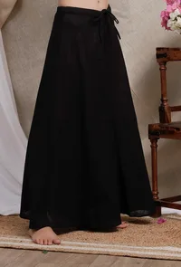 Solid Black Palazzo Pants image 3