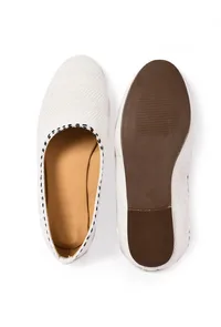 Irish White Pure Hemp Loafers image 3