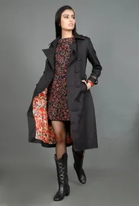 Kutch Embroidered Suede Jacket image 2