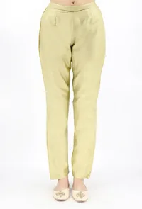 Mint Green Chaneri Straight Pant image 1