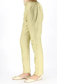Mint Green Chaneri Straight Pant image 3