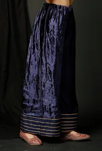 Blue Velvet Pallazo image 2