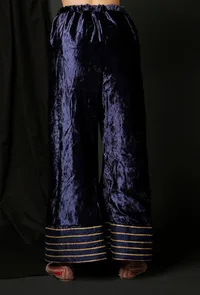 Blue Velvet Pallazo image 4