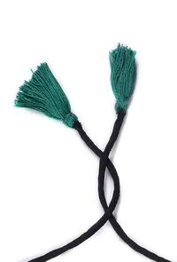 Emerald Green Thread Kutch Choker image 5