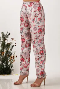 Nadia Floral Chintz Narrow Fit Pants image 3