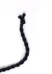 Black Cowrie Shell Tribal Anklet image 4