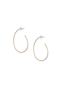 Arc Line Brass Earrings image 3