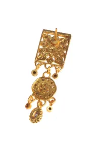 Temple Style Ruby Necklace Set image 5