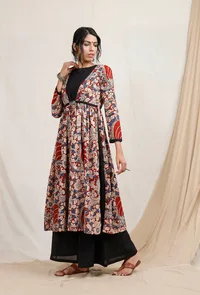 Kalamkari Black Overlay image 3