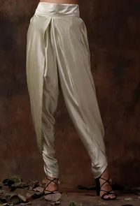 Mint Green Satan Dhoti image 1