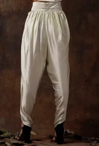 Mint Green Satan Dhoti image 4