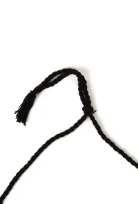 Silver Oxidized Choker With Earrings image 3