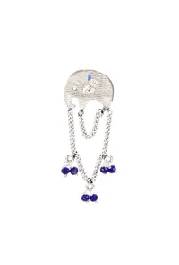 Azure Blue Chain Earrings image 4