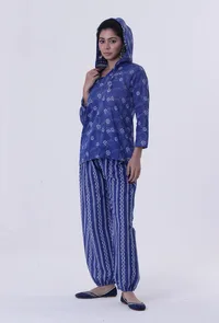 Blue Cotton Top image 2