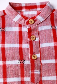 Set of 2-Gamcha Dhoti Kurta Set image 5