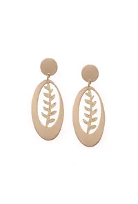 Floret Brass Earrings image 3