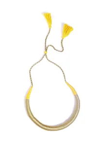 Golden Thread Necklace image 2