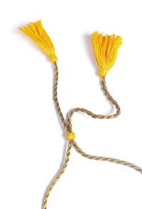 Golden Thread Necklace image 3