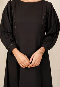 The Kajaria Hand-Embroidered Dress image 4