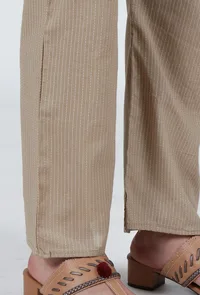 Beige Cotton Pant image 5