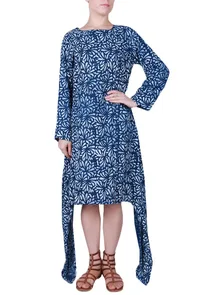 Bagru Asymmetric dress image 1