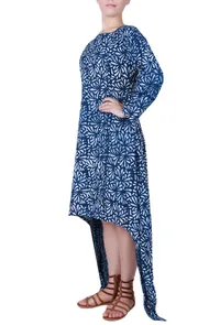 Bagru Asymmetric dress image 2