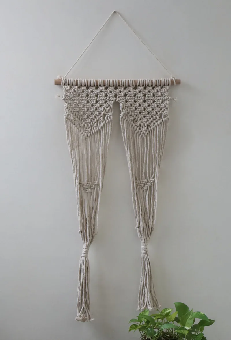 Florentina Double Macrame Wall Hanging