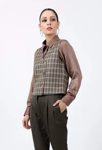 Checkered Waistcoat image 2