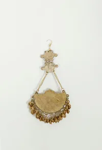 Pink Stone Afghan Earrings image 3