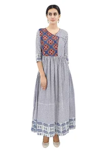 Ajrakh Angrakha Dress image 2