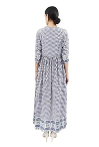 Ajrakh Angrakha Dress image 4