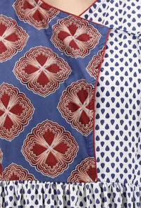 Ajrakh Angrakha Dress image 5