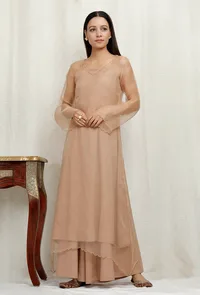 Organza Scallaped Cape image 1