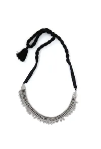 Tanvi Silver Tamaniya Necklace image 3