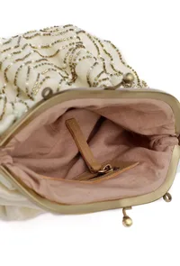 Camaira Golden Embellished Clutch Bag image 6