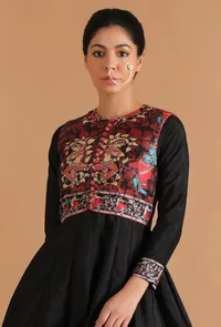 Single: Avni Allover Button Down Kalamkari Jacket image 1