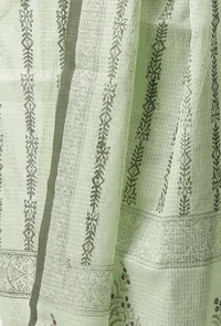 The Tasteful Light Green Kota Dupatta image 3