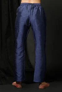 Raw Silk Pallazo Pants image 4