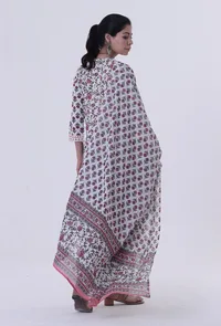 Multicolored Cotton Dupatta image 1