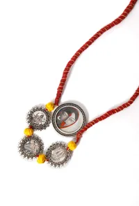Goddess Kali Red Cord Necklace image 2