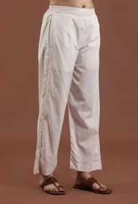 Solid Cotton Straight Pant image 2